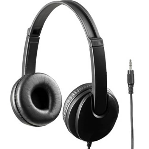 KENSINGTON VOLUME LIMITED STEREO HEAPHONES BLACK