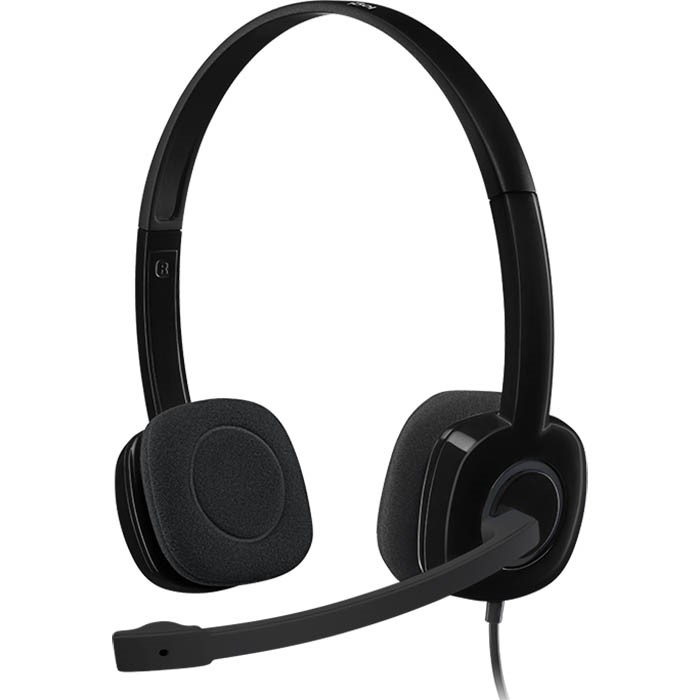 Logitech Wired H151 Stereo Headset with Microphone
