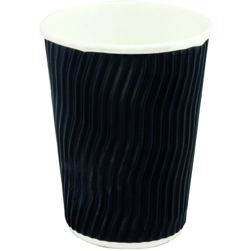 CAPRI CHC0642 COOLWAVE CUP 8OZ BLACK CARTON 500