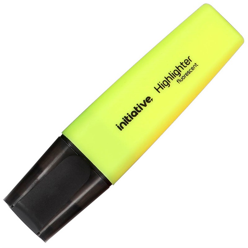 INITIATIVE HIGHLIGHTER  YELLOW 