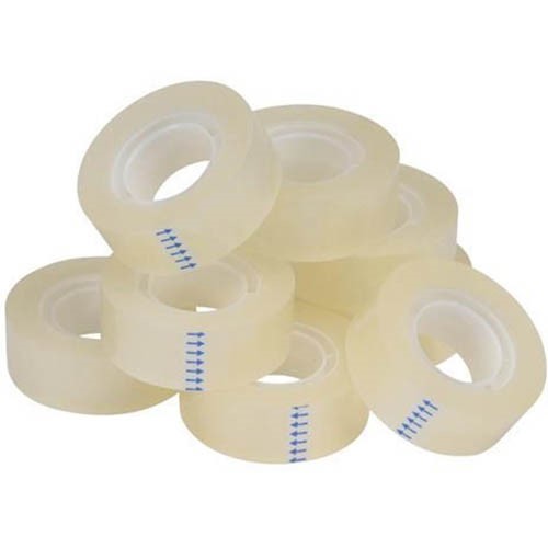 INITIATIVE OFFICE TAPE 19MM X 33M CLEAR PACK 8