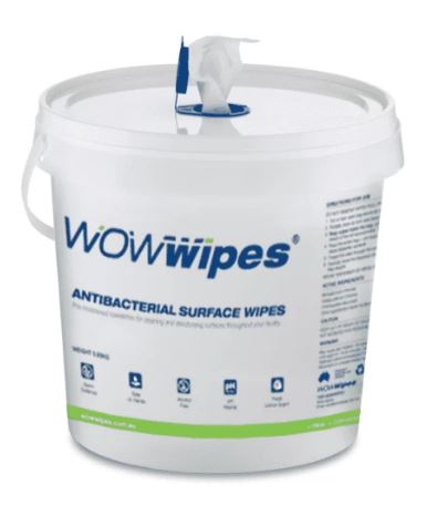 WOW WIPES BUCKET DISPENSER  EXCLUDES WIPES