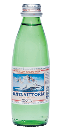 SANTA VITTORIA  STILL  NATURAL MINERAL WATER 250ML CTN24 GLASS BOTTLE