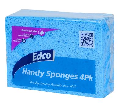 EDCO HANDY SPONGES 4 PACK