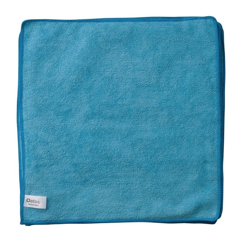 OATES MF035VB MICROFIBRE CLOTH VALUE PACK 35CM X 35CM BLUE PACK 10