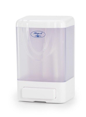 REGAL REFILLABLE LIQUID SOAP DISPENSER 1LTR WHITE