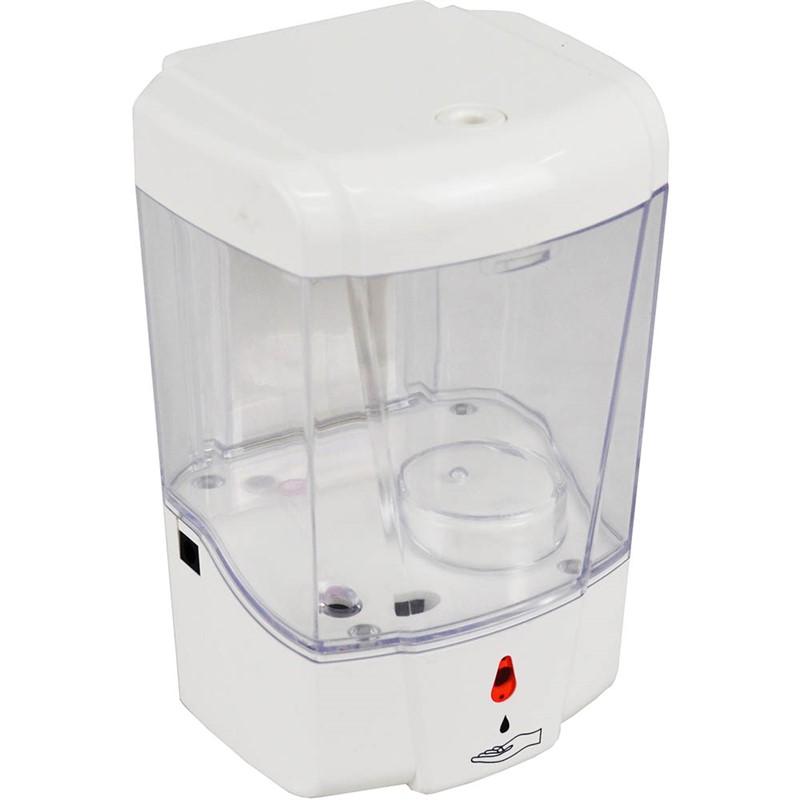 ITALPLAST TOUCHLESS SOAP DISPENSER 600ML WHITE