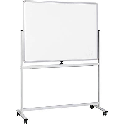 INITIATIVE MOBILE MAGNETIC WHITEBOARD 1200 X 900MM