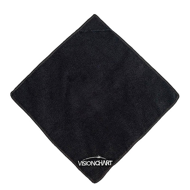 VISIONCHART CLEANING CLOTH MICROFIBRE BLACK