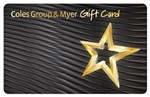 COLES MYER GIFT CARD  50