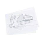 QUILL TRACING PAPER 100GSM A3 WHITE PACK 25