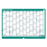 SASCO 10597 GREEN WALLPLANNER ERASABLE