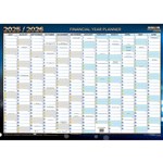 20252026 WRITERAZE QC2 FINANCIAL YEAR PLANNER 500 X 700MM WHITE