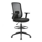 BURO ELAN DRAFTING CHAIR BLACK