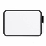 PICTOR MAGNETIC WHITEBOARD A3 DOUBLE SIDED PLAIN PVC WITH BLACK MARKER