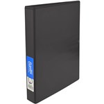 BANTEX INSERT RING BINDER 3D 25MM A4 BLACK