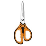 PICTOR ULTRA PREMIUM SOFT GRIP SCISSORS 210MM ARC EDGE ORANGE HANDLE