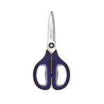 PICTOR ULTRA PREMIUM SOFT GRIP SCISSORS 145MM ARC EDGE BLUE HANDLE