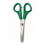 PICTOR DELUXE STUDENT SCISSORS 150MM LEFT HAND GREEN HANDLE