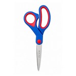 PICTOR PREMIUM SOFT GRIP SCISSORS 155MM BLUERED HANDLE