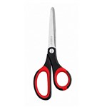 PICTOR ULTRA PREMIUM SOFT GRIP SCISSORS 185MM BLACKRED HANDLE