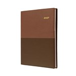 2027 COLLINS VANESSA DIARY WEEK TO VIEW 1 HOUR A5 TAN
