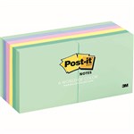 3M 654AST POSTIT NOTE 76X76MM ASSORTED MARSEILLE PK12