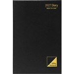 2027 OFFICE NATIONAL DIARY A4 WEEK TO VIEW 1 HOUR