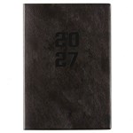 LUXE 48PBK EXECUTIVE BOOK PLANNER PVC MONTH TO VIEW A4 BLACK