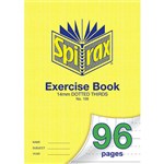 SPIRAX 109 EXERCISE BOOK DOTTED THIRDS 14MM 70GSM 96 PAGE A4