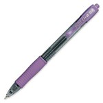 PILOT G2 RETRACTABLE GEL INK PEN 07MM VIOLET