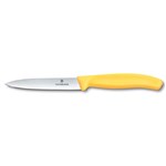 VICTORINOX PARING KNIFE PLAIN POINTED 10CM YELLOW
