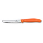 VICTORINOX TOMATO STEAK KNIFE WAVY 11CM ORANGE