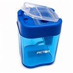 PICTOR SHARPENER TWO HOLE WITH CANNISTER AND LID ATLANTIS