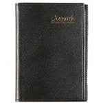 2026 CUMBERLAND NORWICH SPIRAL DIARY PVC WEEK TO VIEW A6 BLACK
