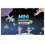 PICTOR SCRAPBOOK MINI 165 X 245MM 64 PAGE 100GSM SPACEBUDDIES