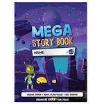 PICTOR PREMIUM STORY BOOK MEGA 330 X 245MM 64 PAGE 18MM RULED  PLAIN 100GSM ALIEN INVASION