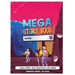 PICTOR PREMIUM STORY BOOK MEGA 330 X 245MM 64 PAGE 24MM RULED  PLAIN 100GSM EXPLORERS