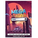 PICTOR PREMIUM STORY BOOK MEGA 330 X 245MM 64 PAGE 14MM DOTTED THIRDS  PLAIN 100GSM CURIOSITY