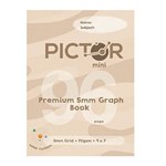 PICTOR PREMIUM GRAPH BOOK MINI 225 X 175MM 96 PAGE 5MM GRAPH 70GSM SOLAR SYSTEM