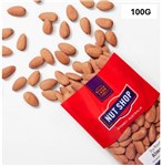 THE NUT SHOP ALMONDS DRY ROASTED SYDNEY MADE 100G PACK 