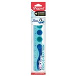 MAPED KIDY LEARN CONCENTRATION SENSORY RULER 200MM BLUE