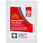 ST JOHN AMBULANCE 3538 CPR FACE SHIELD RESUSOMASK DISPOSABLE