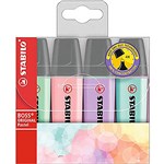 STABILO 49692 BOSS HIGHLIGHTER PASTEL WALLET 4