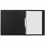 MARBIG ENVIRO DELUXE RING BINDER 2D 25MM A4 BLACK