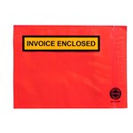 MARBIG PROFESSIONAL PACKAGING ENVELOPE INVOICE ENCLOSED ENVELOPE A6 175 X 125MM RED BOX 1000