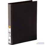 MARBIG 5403002B PP INSERT BINDER ENVIRO CLEARVIEW A4 25MM 3D BLACK