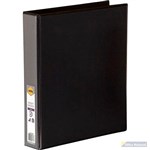 MARBIG CLEAR VIEW INSERT RING BINDER 3D 38MM A4 BLACK