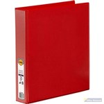 MARBIG 5413003B CLEAR VIEW INSERT RING BINDER 3D 38MM A4 RED