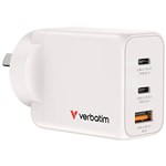 VERBATIM USB GAN CHARGER 65W USB AC WHITE